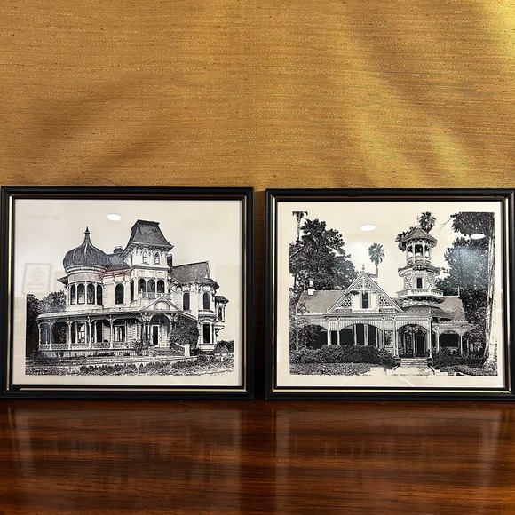 Other - Vintage Artist signed Architectural Prints